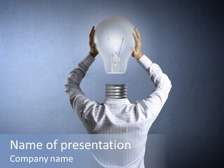 Creativity Clever Illumination PowerPoint Template