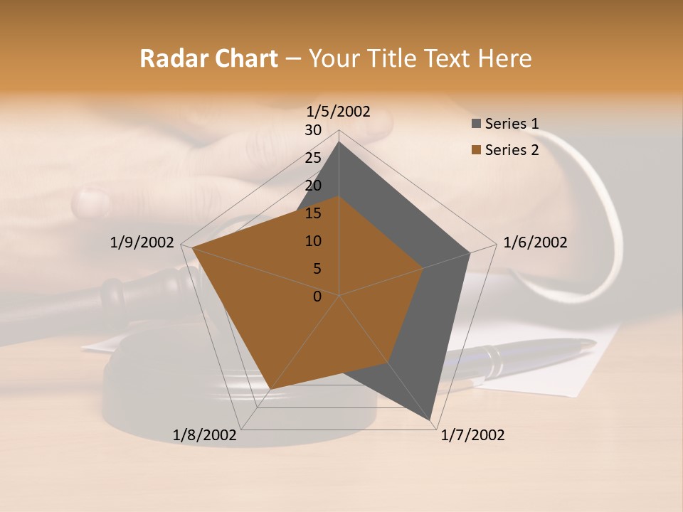 Gavel Sentence Arbitrate PowerPoint Template