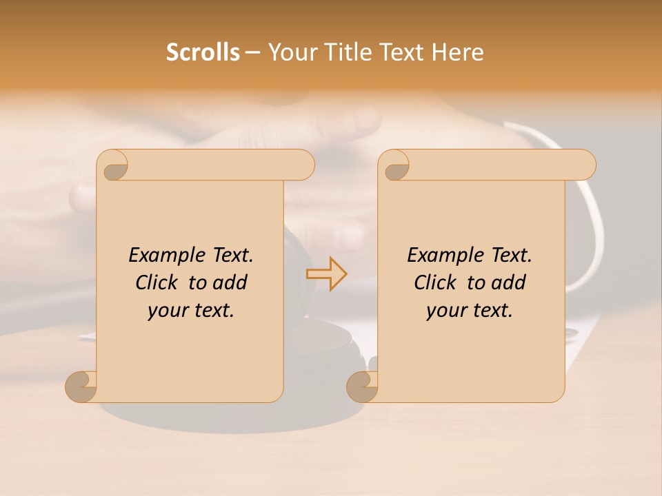 Gavel Sentence Arbitrate PowerPoint Template