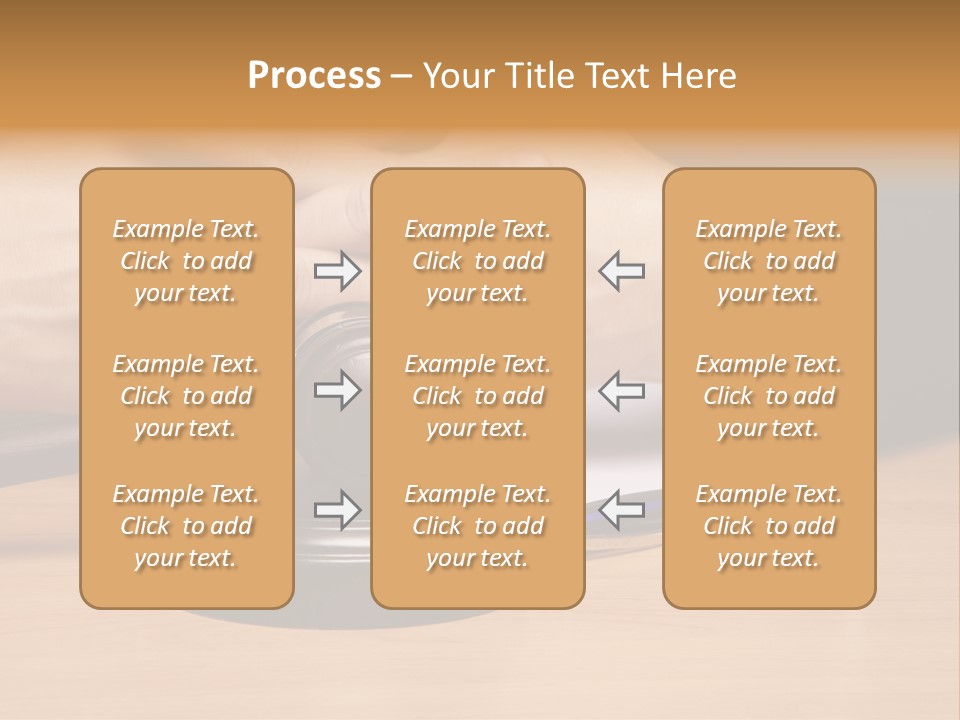 Gavel Sentence Arbitrate PowerPoint Template