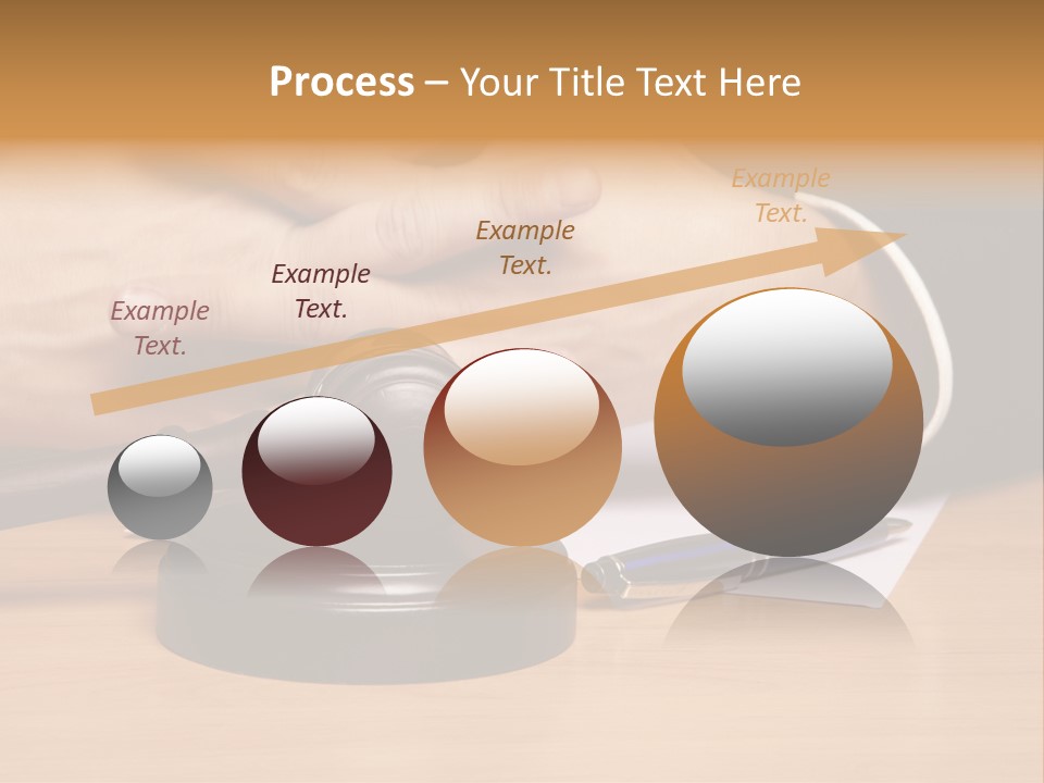 Gavel Sentence Arbitrate PowerPoint Template