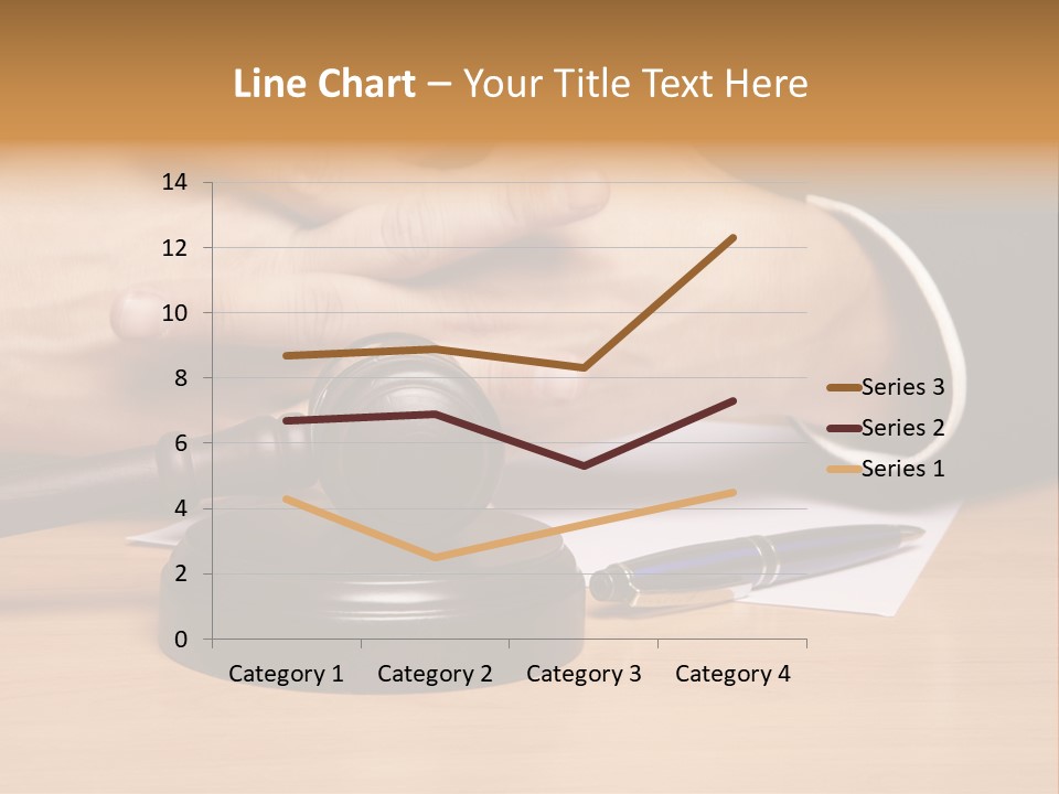 Gavel Sentence Arbitrate PowerPoint Template