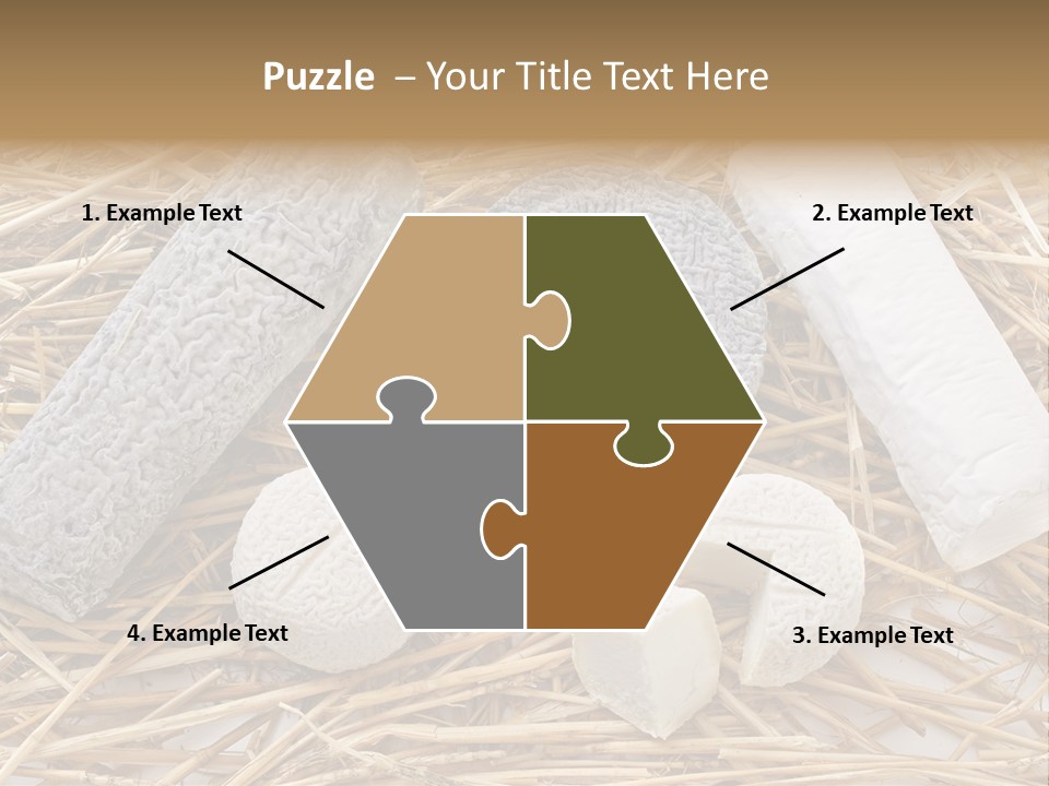 French Crottin De Chavignol Studio PowerPoint Template