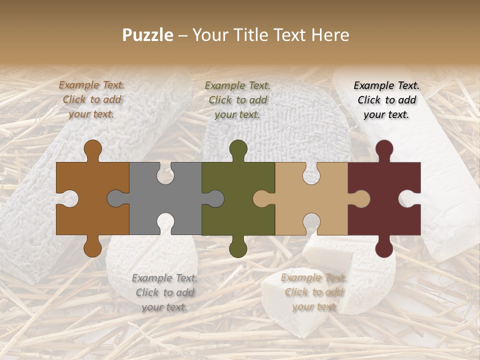 French Crottin De Chavignol Studio PowerPoint Template