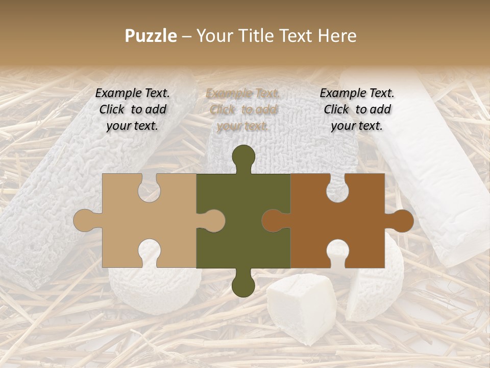 French Crottin De Chavignol Studio PowerPoint Template