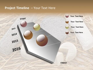 French Crottin De Chavignol Studio PowerPoint Template