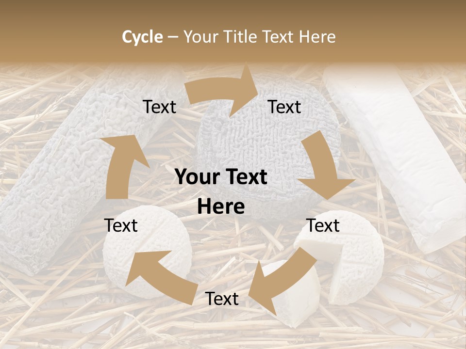 French Crottin De Chavignol Studio PowerPoint Template