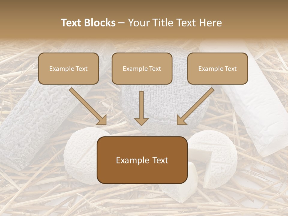 French Crottin De Chavignol Studio PowerPoint Template
