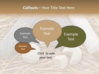 French Crottin De Chavignol Studio PowerPoint Template