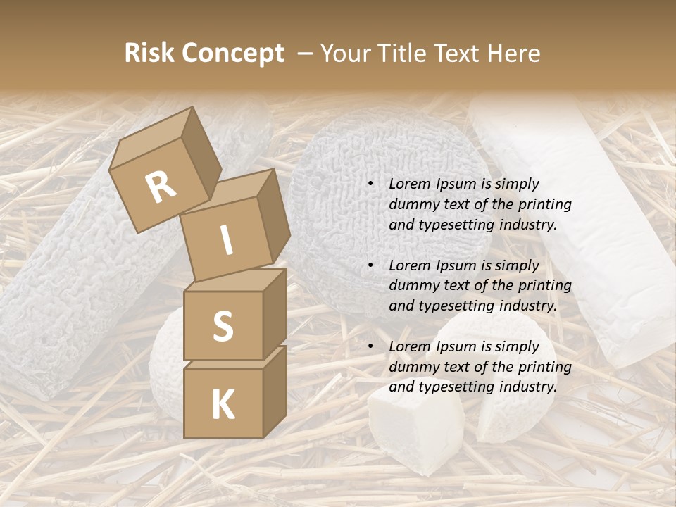 French Crottin De Chavignol Studio PowerPoint Template