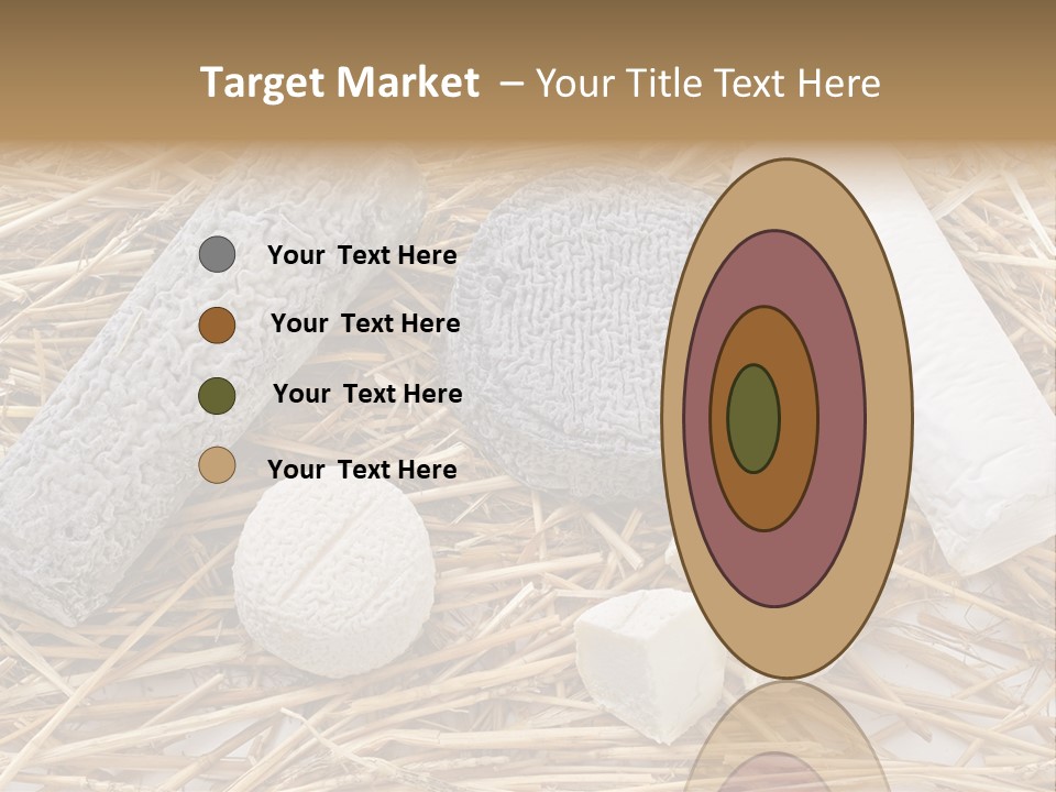 French Crottin De Chavignol Studio PowerPoint Template