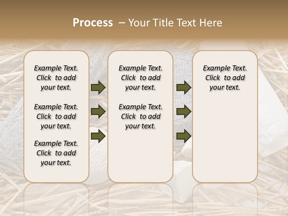 French Crottin De Chavignol Studio PowerPoint Template