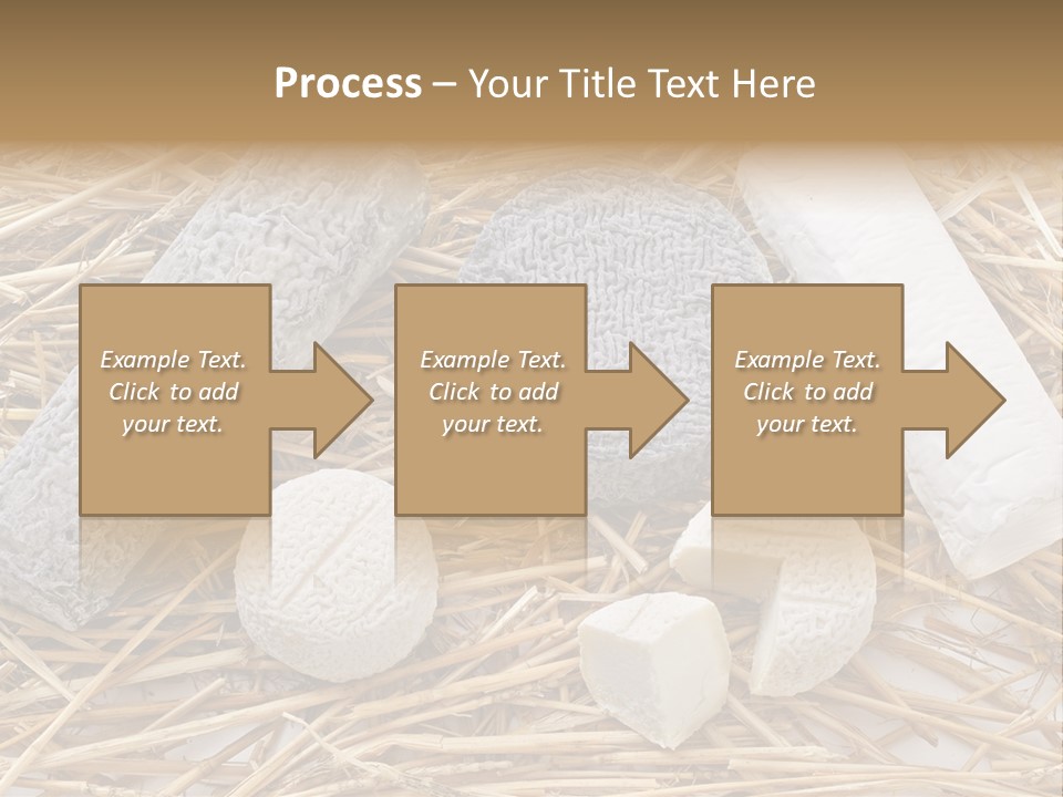 French Crottin De Chavignol Studio PowerPoint Template