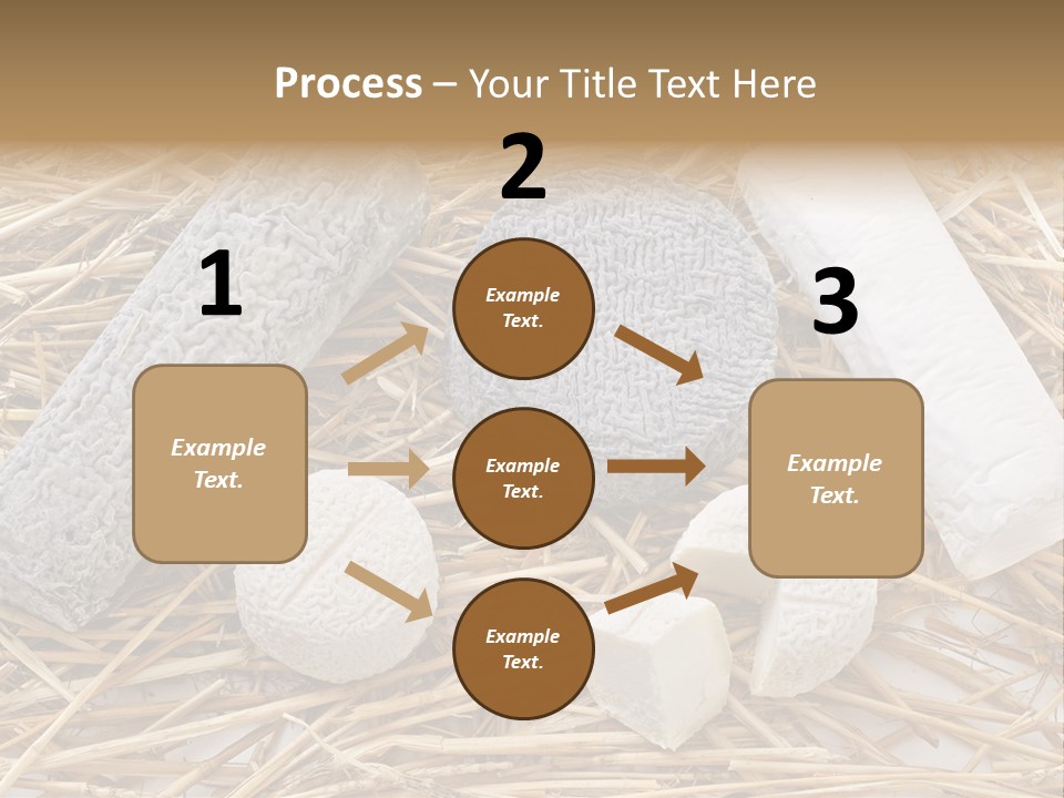 French Crottin De Chavignol Studio PowerPoint Template