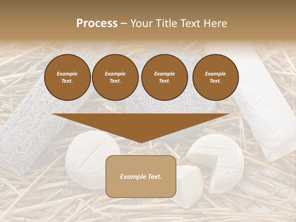 French Crottin De Chavignol Studio PowerPoint Template