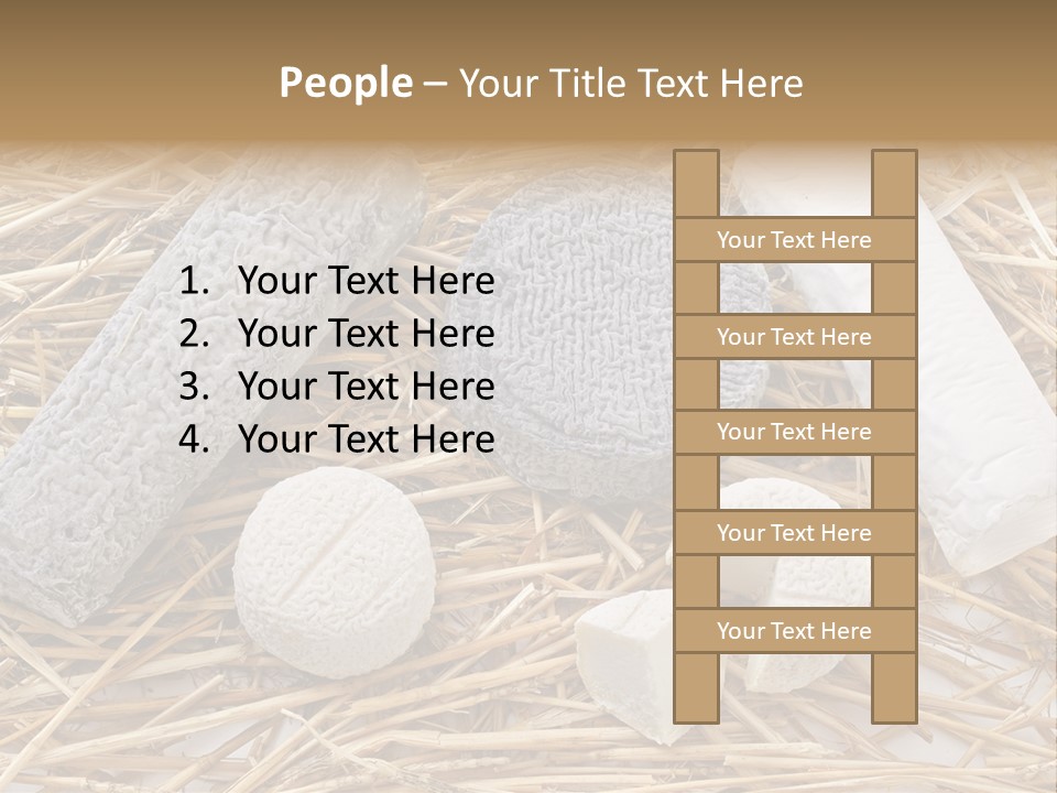 French Crottin De Chavignol Studio PowerPoint Template