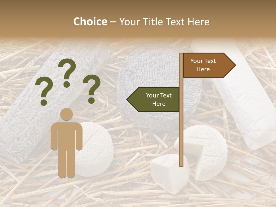 French Crottin De Chavignol Studio PowerPoint Template