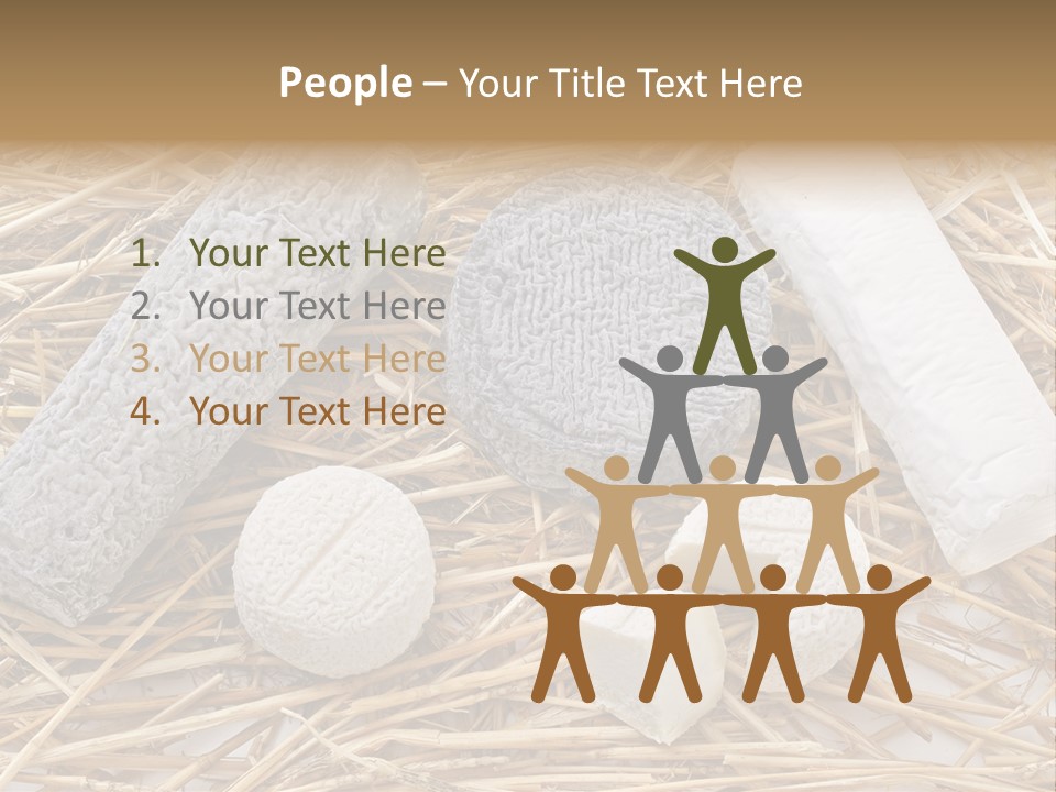 French Crottin De Chavignol Studio PowerPoint Template