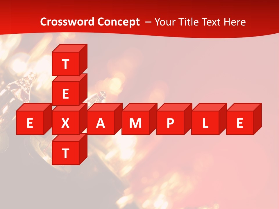 Christmas Lights Red Vibrant Color PowerPoint Template