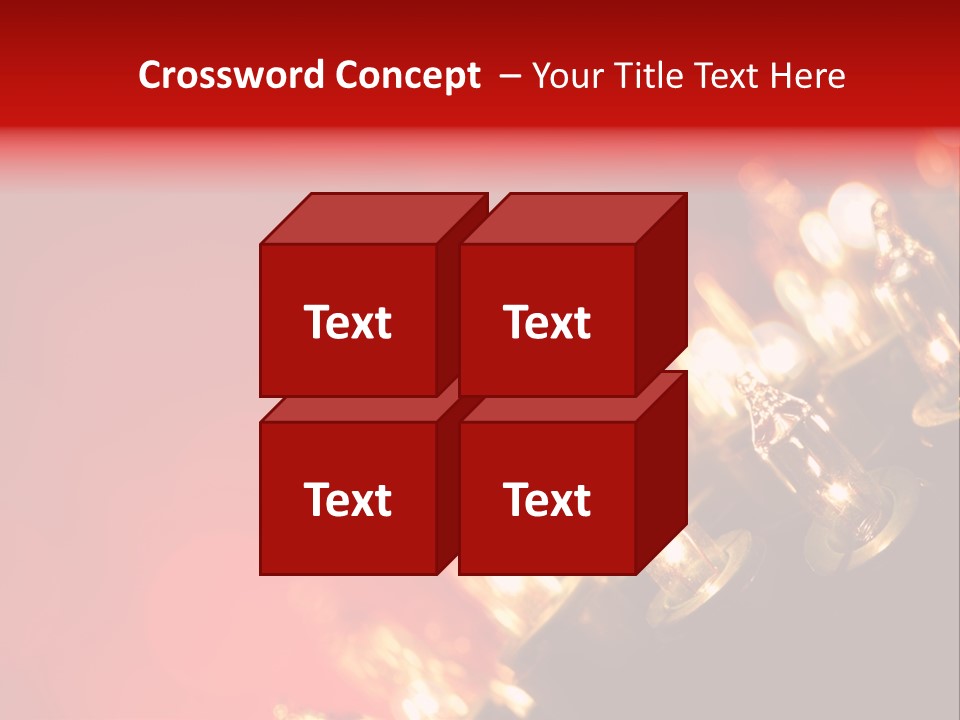 Copy Space Defocused Backgrounds PowerPoint Template