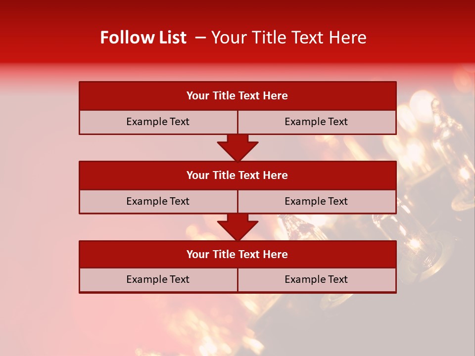 Copy Space Defocused Backgrounds PowerPoint Template