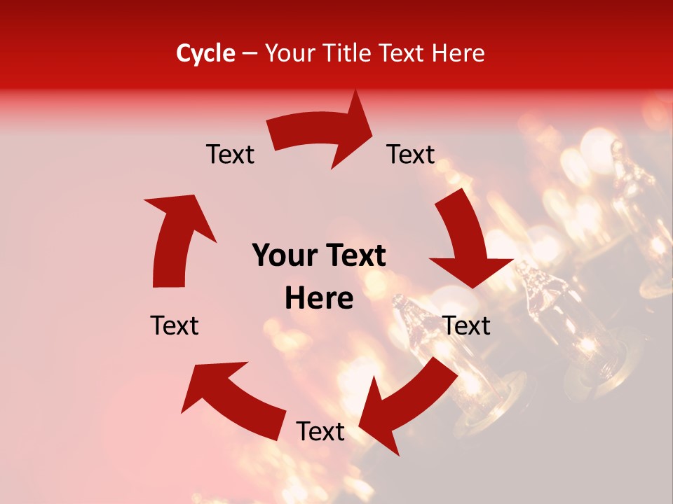 Copy Space Defocused Backgrounds PowerPoint Template