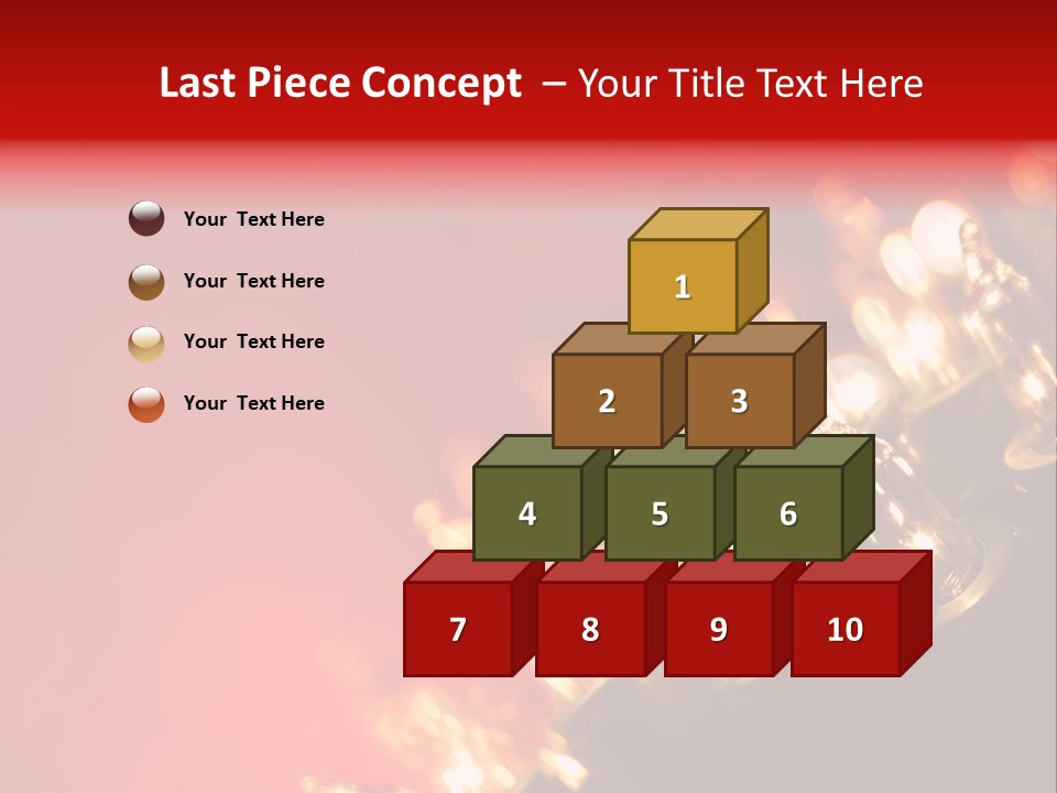 Copy Space Defocused Backgrounds PowerPoint Template