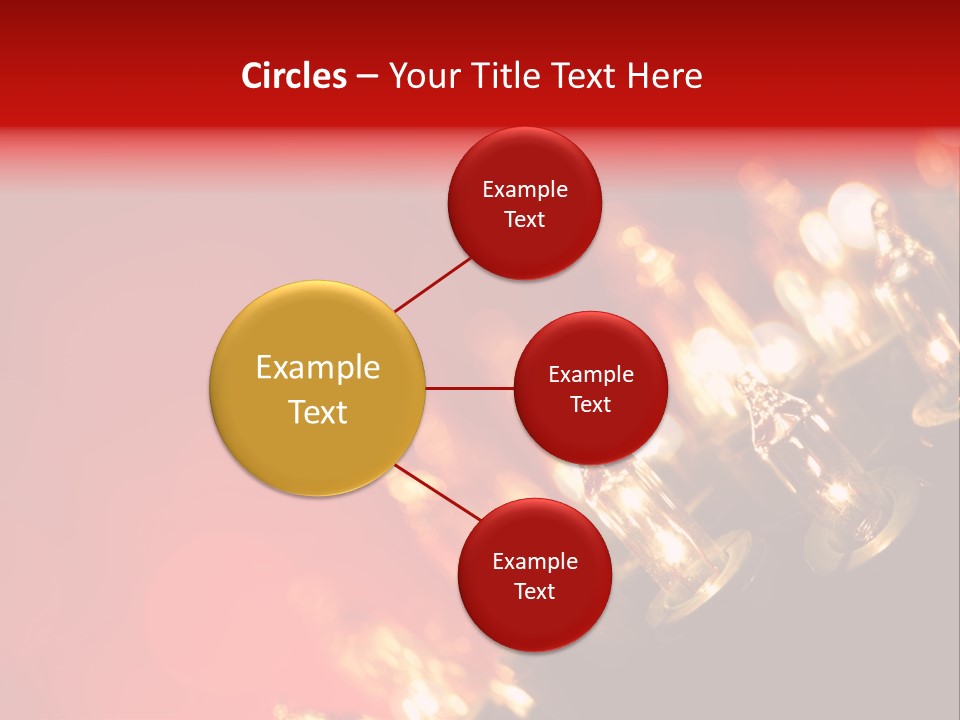 Copy Space Defocused Backgrounds PowerPoint Template