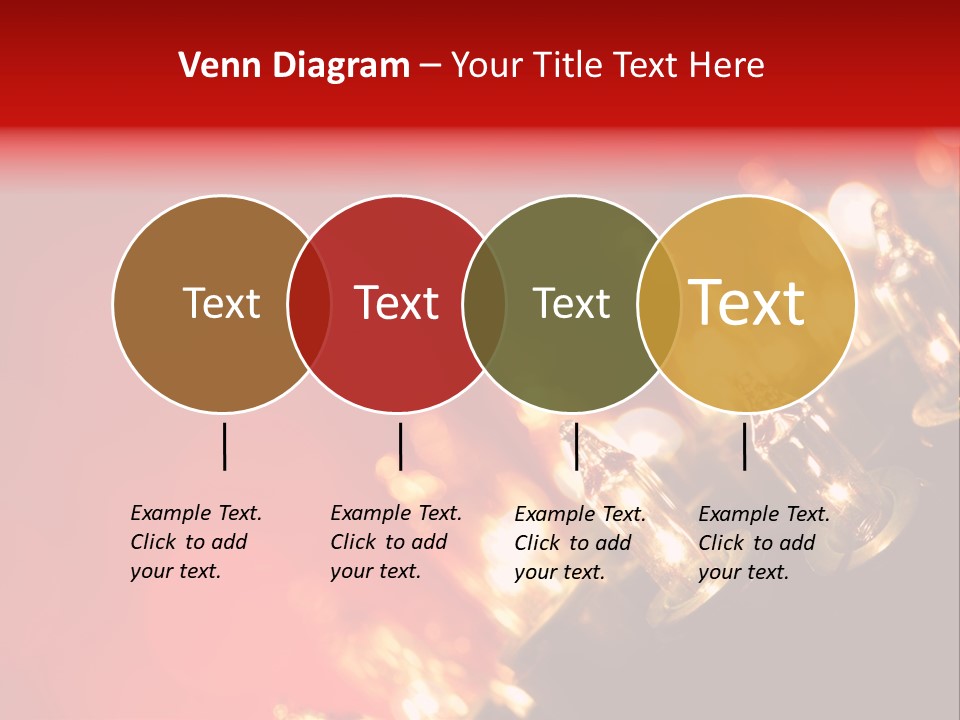 Copy Space Defocused Backgrounds PowerPoint Template