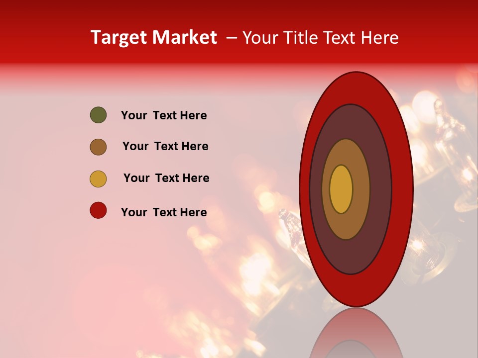 Copy Space Defocused Backgrounds PowerPoint Template