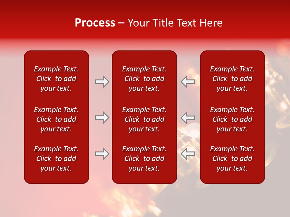 Copy Space Defocused Backgrounds PowerPoint Template