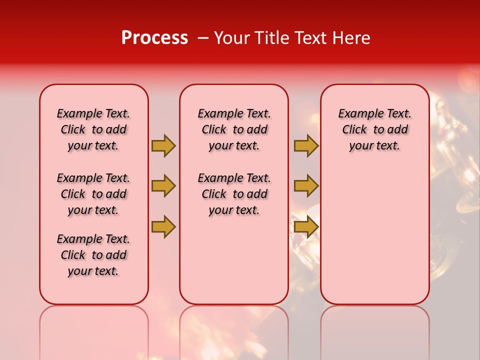 Copy Space Defocused Backgrounds PowerPoint Template