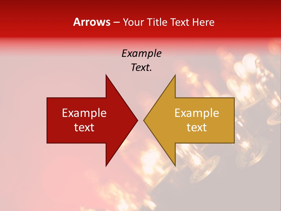 Copy Space Defocused Backgrounds PowerPoint Template
