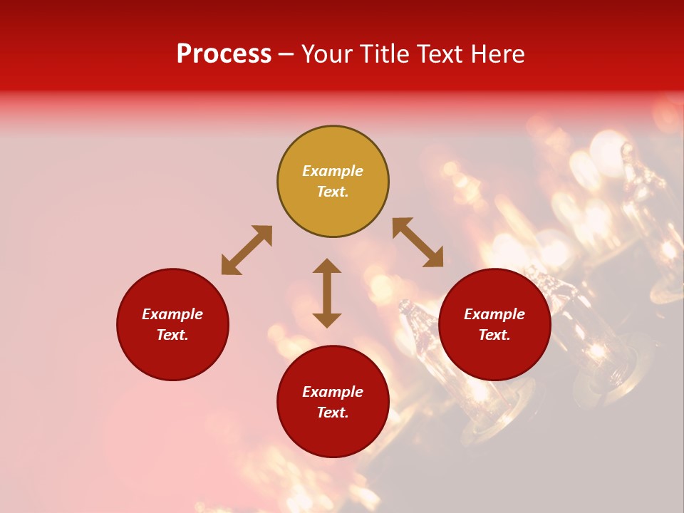 Copy Space Defocused Backgrounds PowerPoint Template