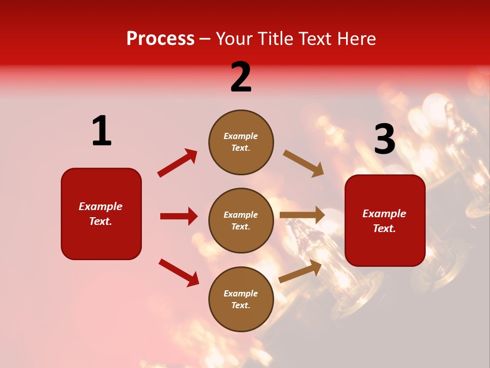 Copy Space Defocused Backgrounds PowerPoint Template