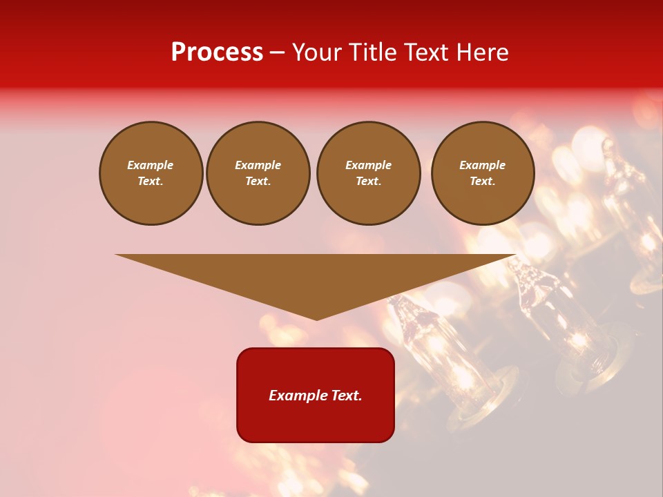 Copy Space Defocused Backgrounds PowerPoint Template