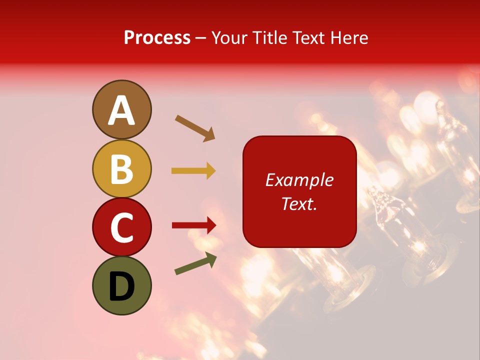 Copy Space Defocused Backgrounds PowerPoint Template