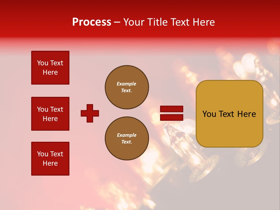 Copy Space Defocused Backgrounds PowerPoint Template