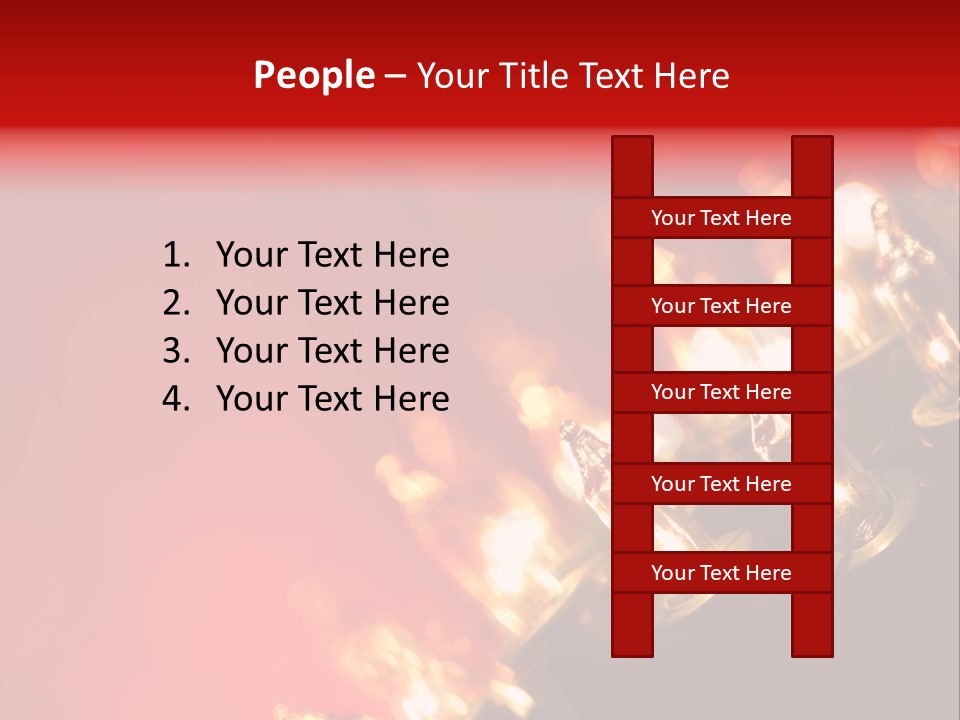 Copy Space Defocused Backgrounds PowerPoint Template