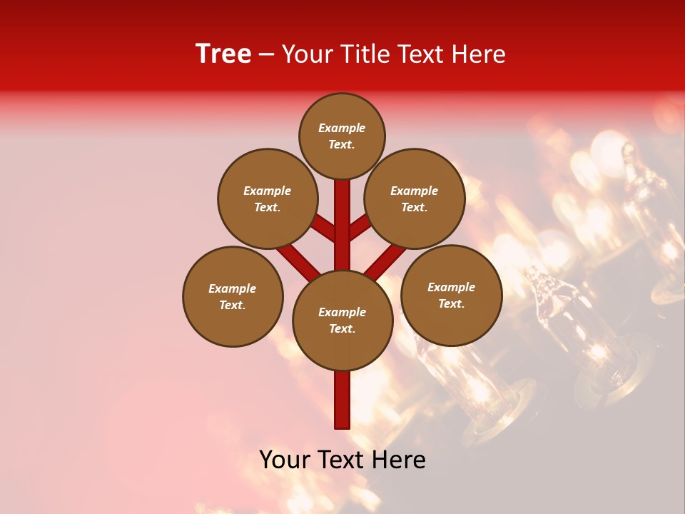 Copy Space Defocused Backgrounds PowerPoint Template