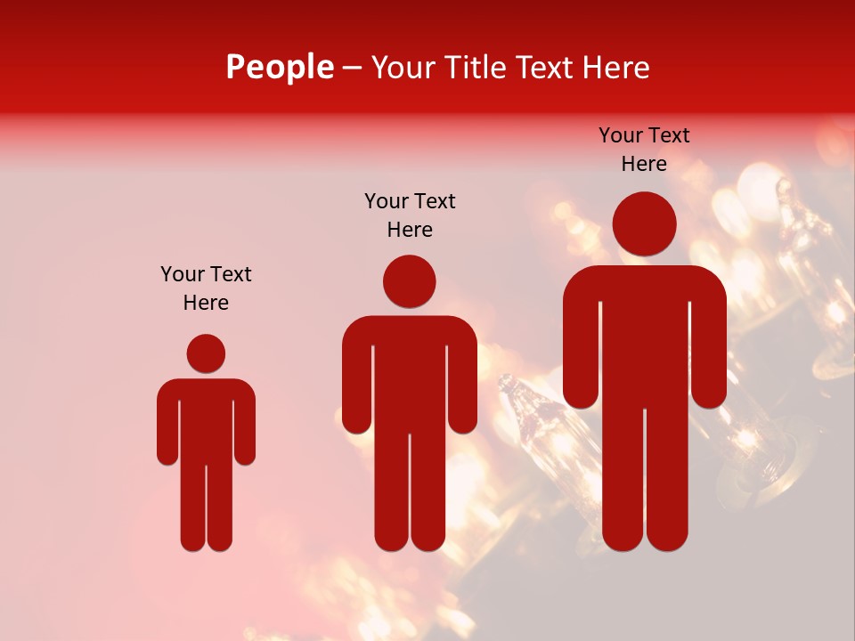 Copy Space Defocused Backgrounds PowerPoint Template