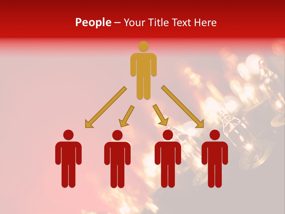 Copy Space Defocused Backgrounds PowerPoint Template