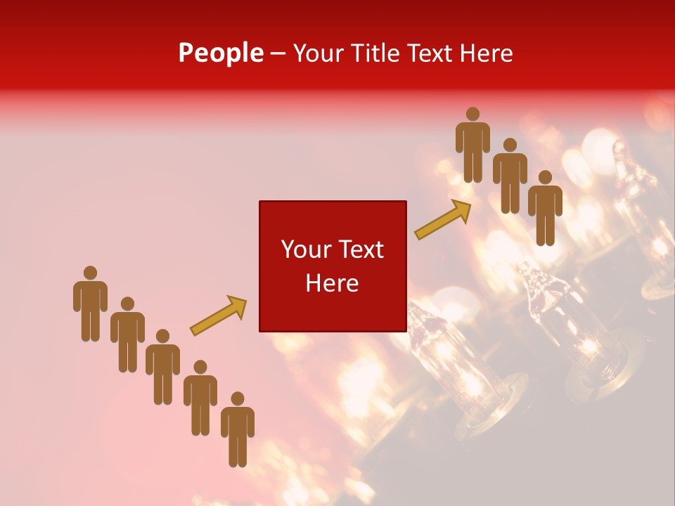 Copy Space Defocused Backgrounds PowerPoint Template