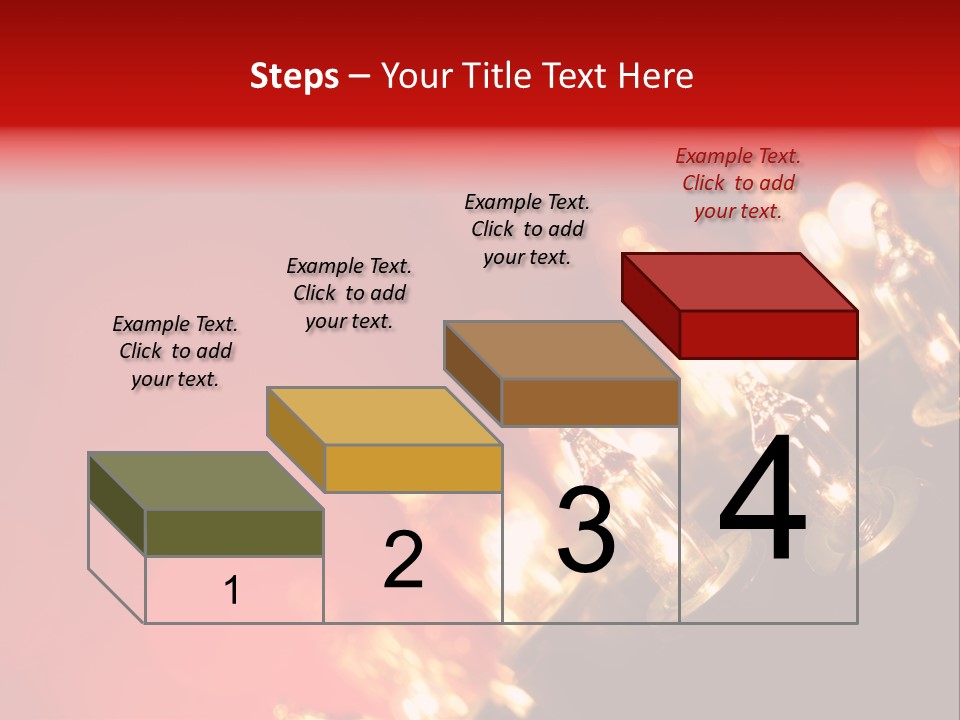 Copy Space Defocused Backgrounds PowerPoint Template