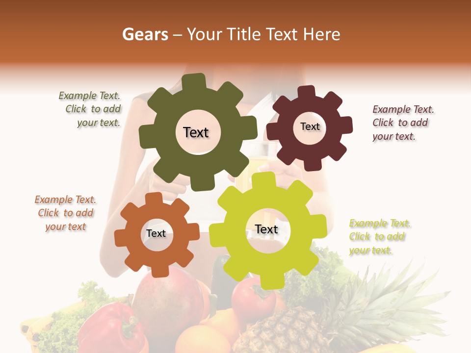 Many Smile People PowerPoint Template