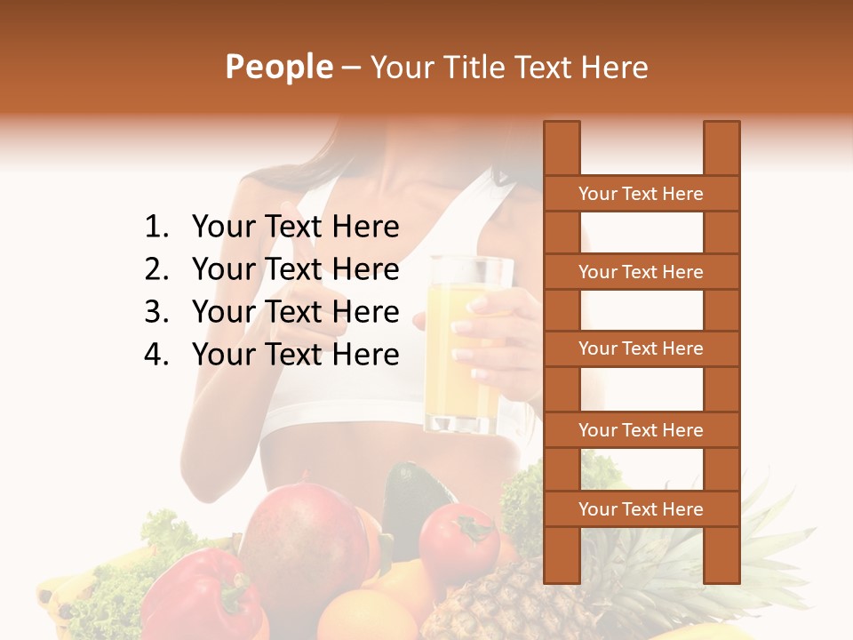 Many Smile People PowerPoint Template