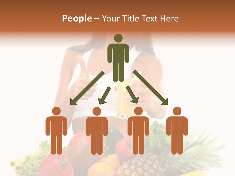 Many Smile People PowerPoint Template