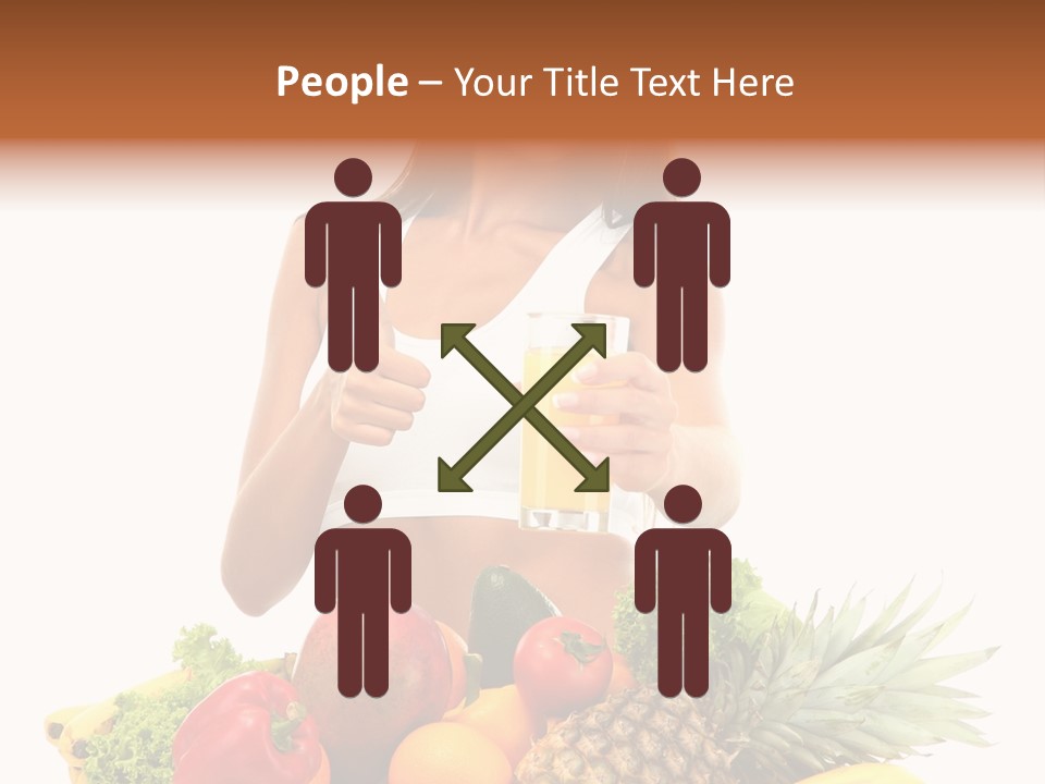 Many Smile People PowerPoint Template