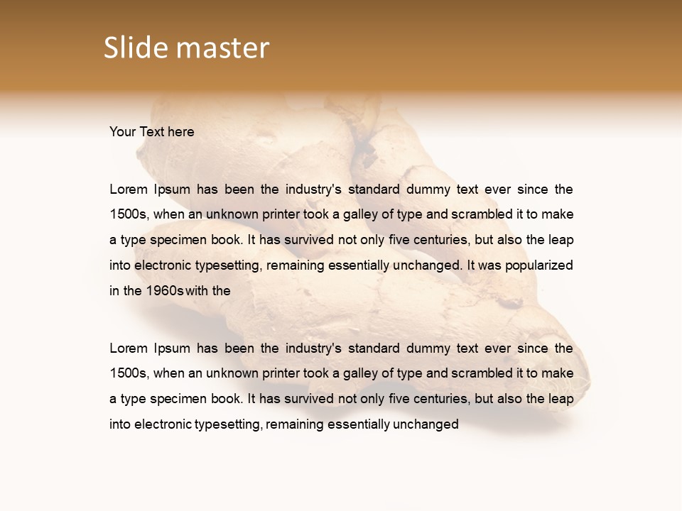 Fresh Spice Organic PowerPoint Template