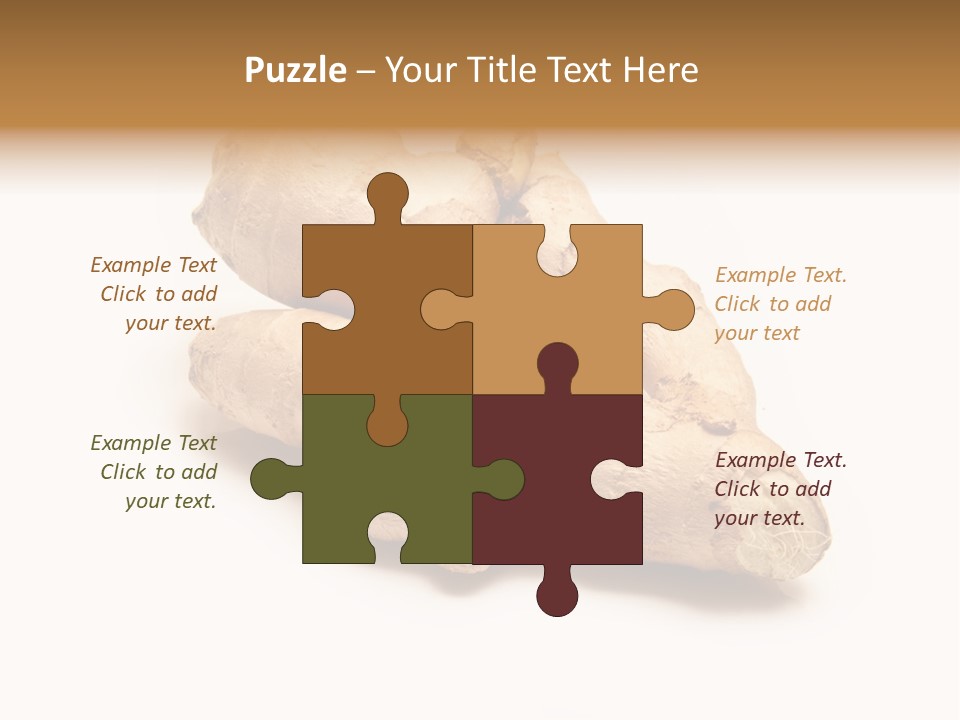 Fresh Spice Organic PowerPoint Template